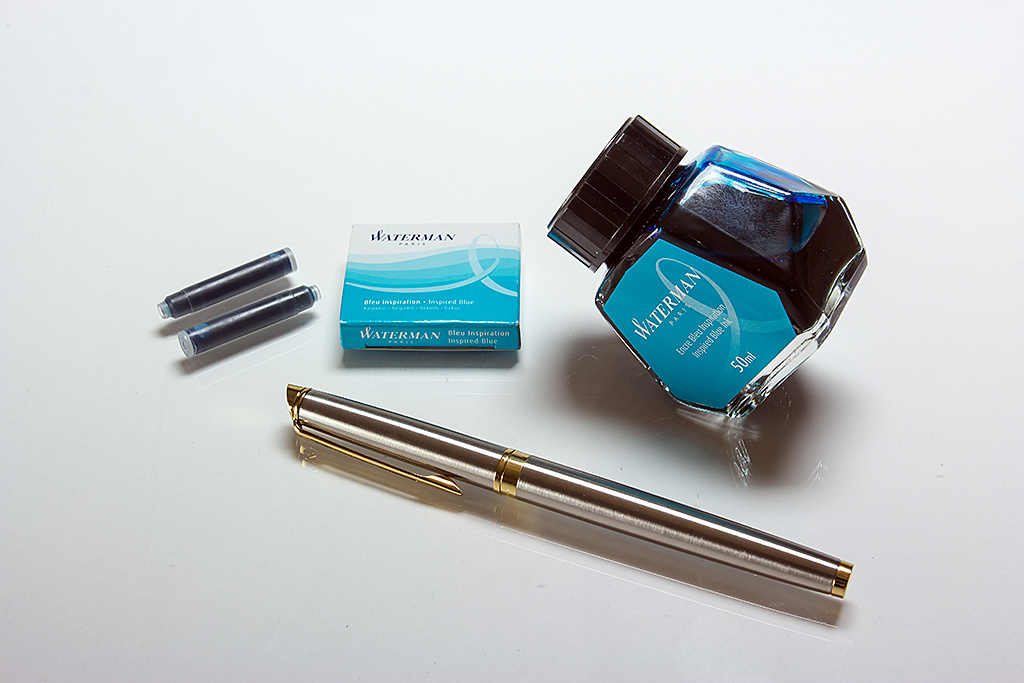 Inspired Blue Ink Waterman