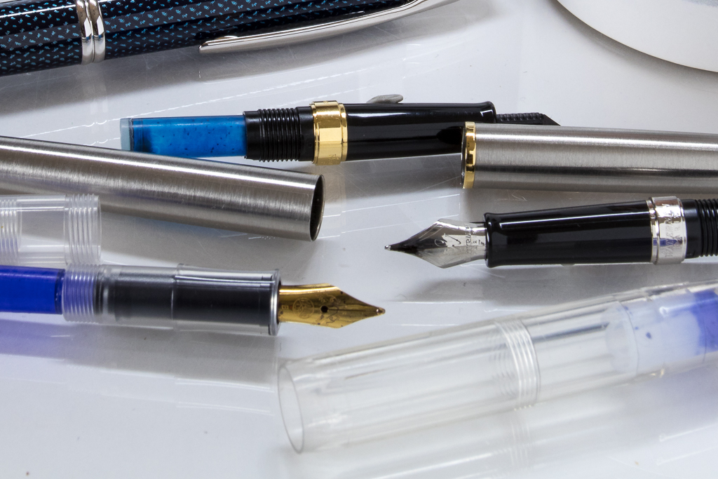 How To Clean A Fountain Pen Close Up