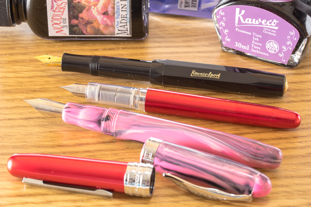 Four Fountain Pens