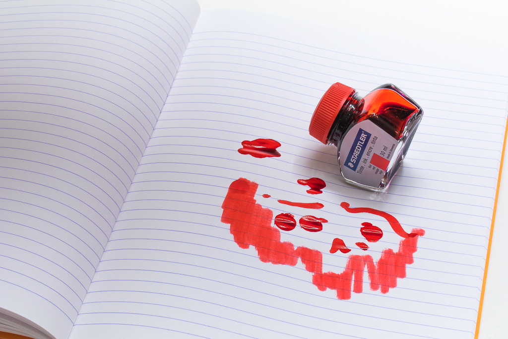 Staedtler Red Fountain Pen Ink